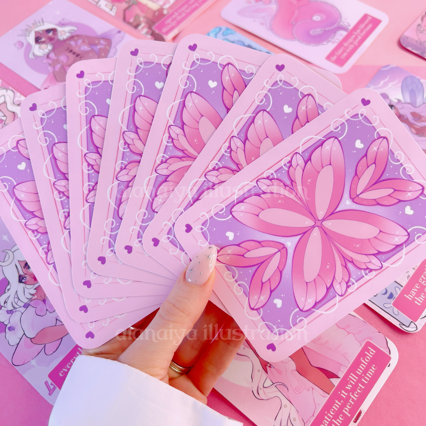 fairy messages oracle deck - affirmation cards, oracle deck, oracle cards, witchy cards, witch starter, faery, fairie tarot, manifestation