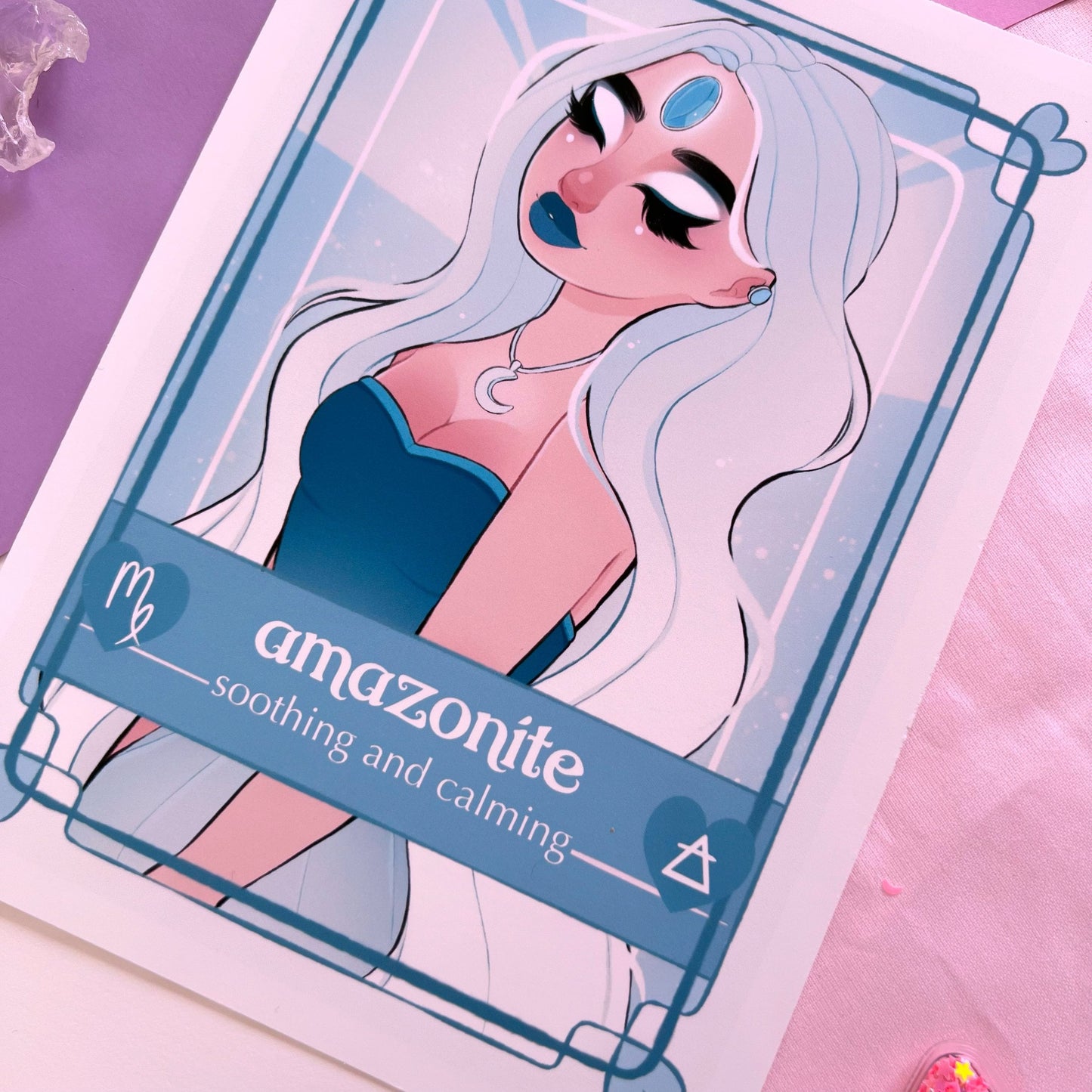 crystal girls wall art prints