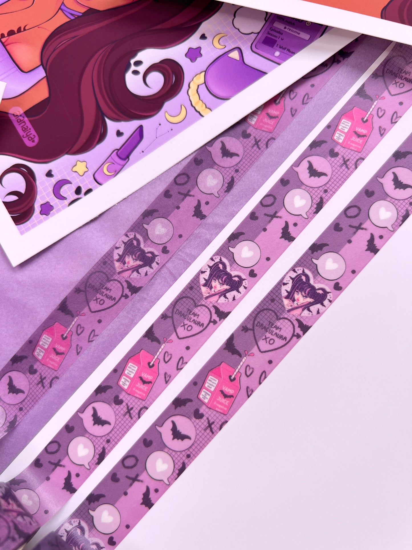 monster high washi tape