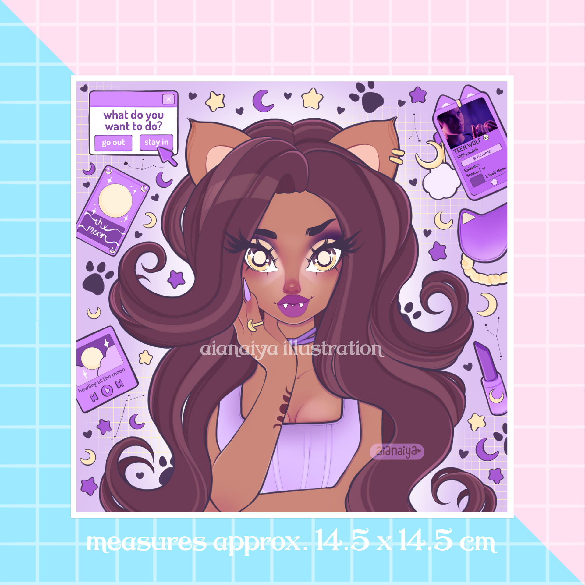 Clawdeen wolf art on sale