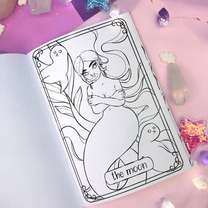 mermaids colouring book 'dreamy mermbabes'