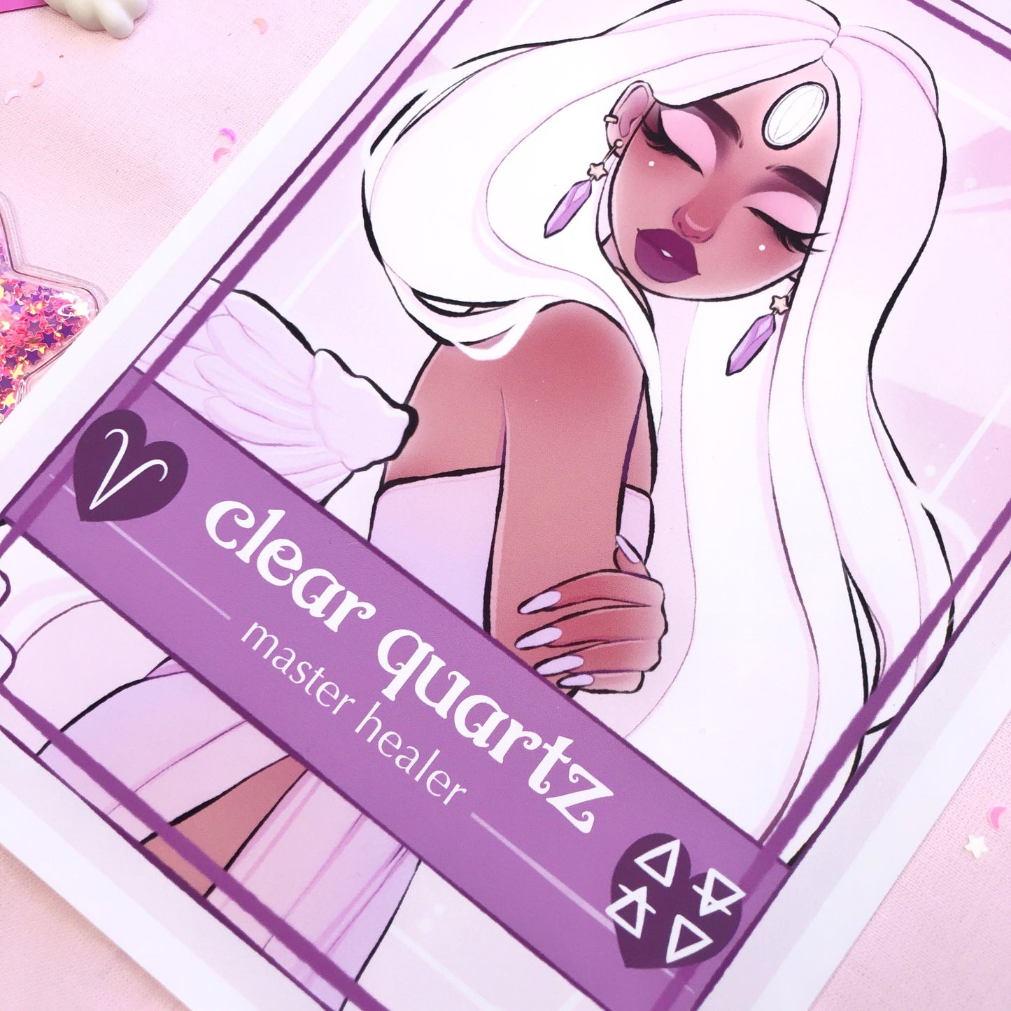 crystal girls wall art prints