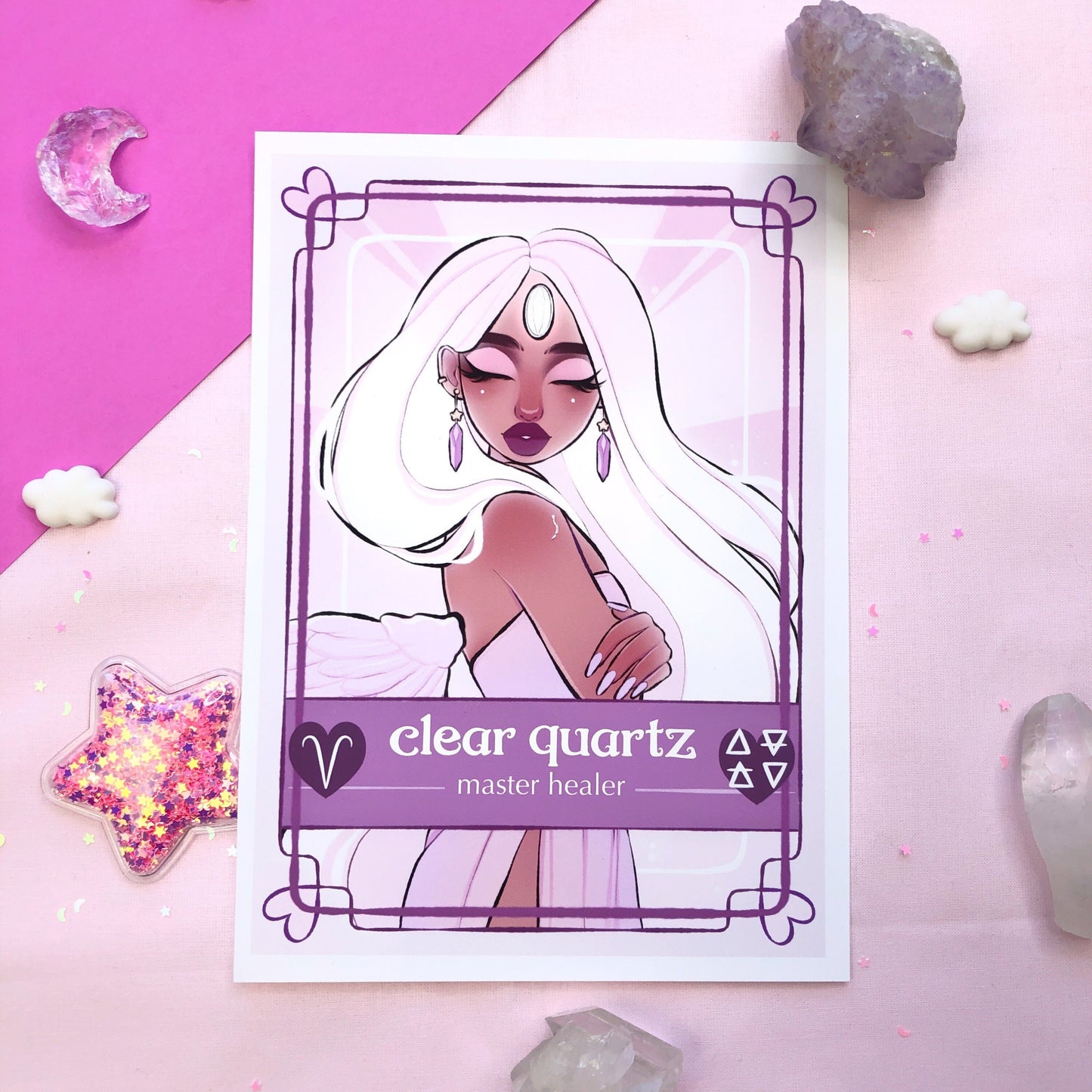 crystal girls wall art prints