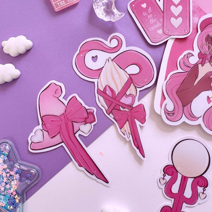 love witches sticker flakes pack