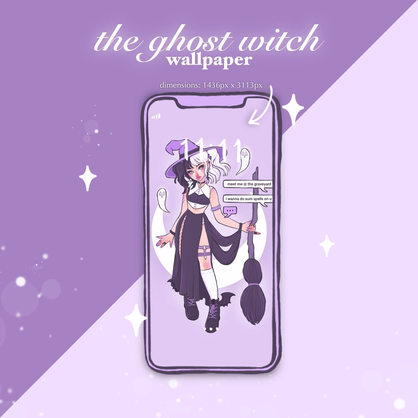 the ghost witch wallpaper