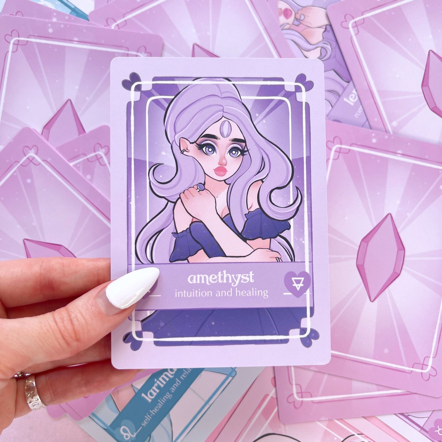 crystal girls oracle deck